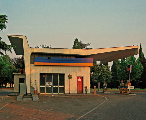 Distributore Agip, Via Torbido, Verona, 2008